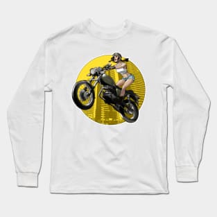 Speed Girl Jump Long Sleeve T-Shirt